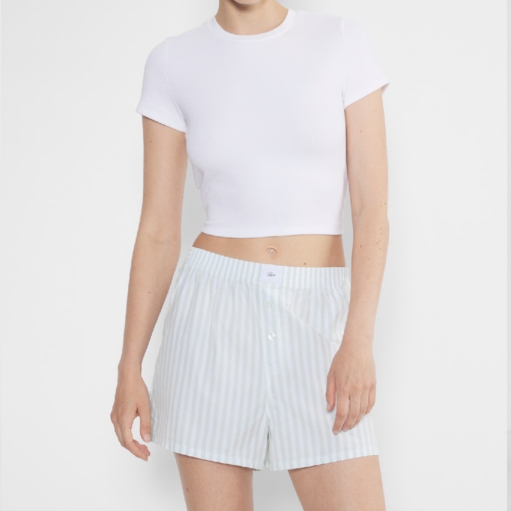 Aritzia | Dally Poplin Boxer Short